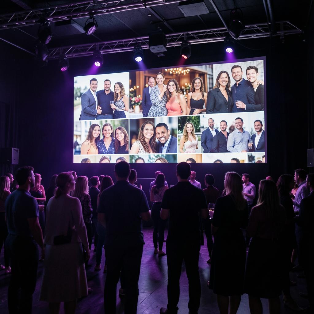 Put the night on the big screen